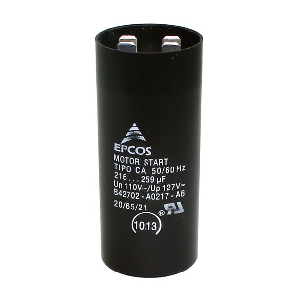 Capacitor Partida de Motor 216/259MF x 110V 15135 15135