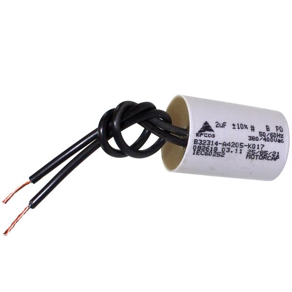 Capacitor Partida de Motor 2MF x 380V/400V 15138 15138