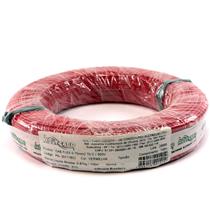 Fio Cabinho Flexível N 18 0,75 mm² Vermelho Mult Cabo rolo com 100 mts 6180 6180 