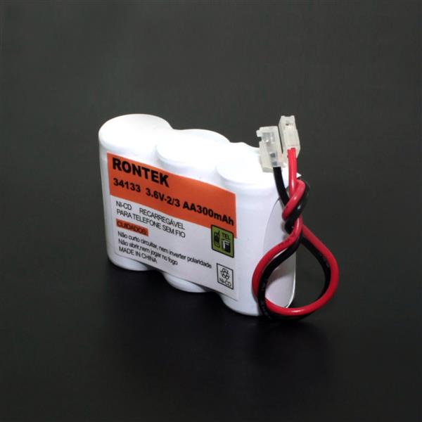 Bateria Recarregável Ni-Cd 3X2/3AA 3,6V 300mAh 8780 8780