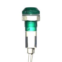 Sinaleiro Miniatura com Rabicho 24V Verde PLR-108 7289 7289