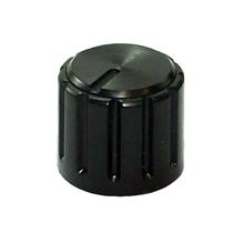 Knob Plástico com Parafuso, Bucha e Rosca Preto AD-198 21135 21135 