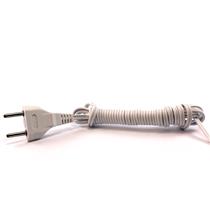 Cabo de Força 2X0,50 mm² 2,0 mts Branco Mult Cabo Paralelo 6047 6047