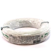 Cabo Paralelo Polarizado Interno Branco Mult Cabo 2X0,14 mm² rolo com 100 mts 6091 6091 