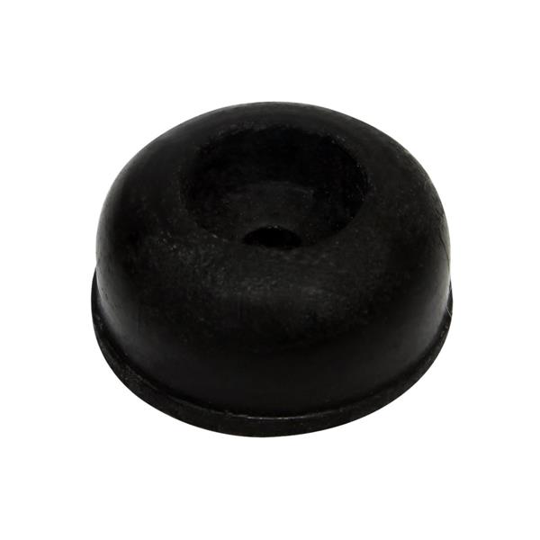 Pé de Borracha para Parafusar Preto Ref. 96 6454 6454