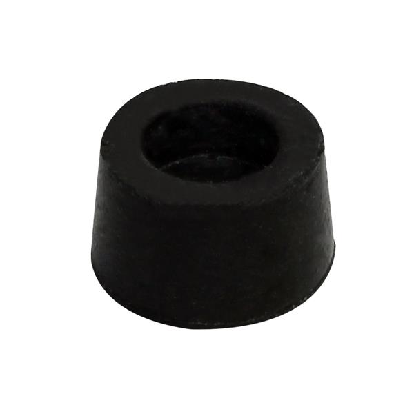 Pé de Borracha para Parafusar Preto Ref. 36 6455 6455