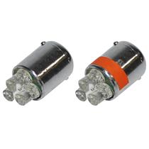 Lâmpada Led 24,0V BA15S Amarela cartela com 2 unidades 4804 4804 
