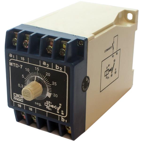 Relé de Tempo 220V Digimec MTD-1 30 segundos 270 270