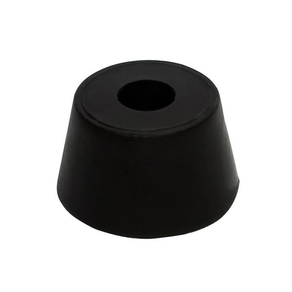 Pé de Borracha para Parafusar Preto AMPE 280 21062 21062