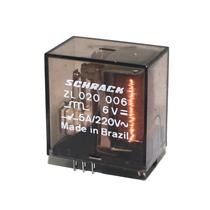 Relé Schrack ZL020006 7607 7607 