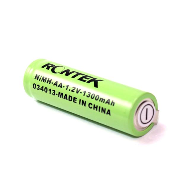 Bateria Recarregável Ni-MH AA RT1300AA-1P com Terminais 1,2V 1300mAh  8923 8923