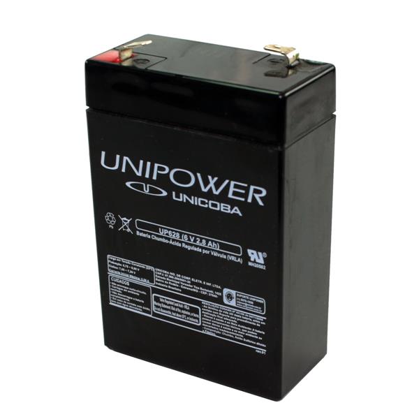 Bateria Chumbo-Ácida 6V 2,8A UP-628 8925 8925