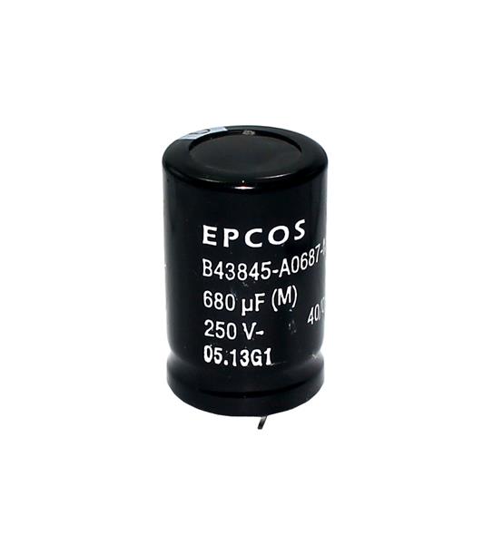 Capacitor Eletrolítico Ponta 680MF x 250V 644 644
