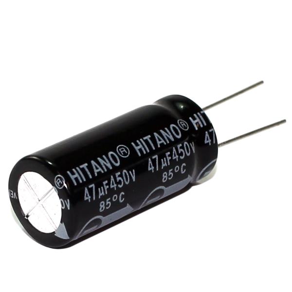 Capacitor Eletrolítico Radial 47MF x 450V 597 597