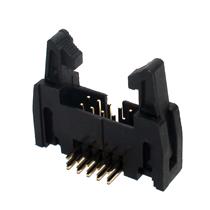 Conector Header 10 Vias 90° com Ejetor Longo 104-10GRKL 1560 1560 