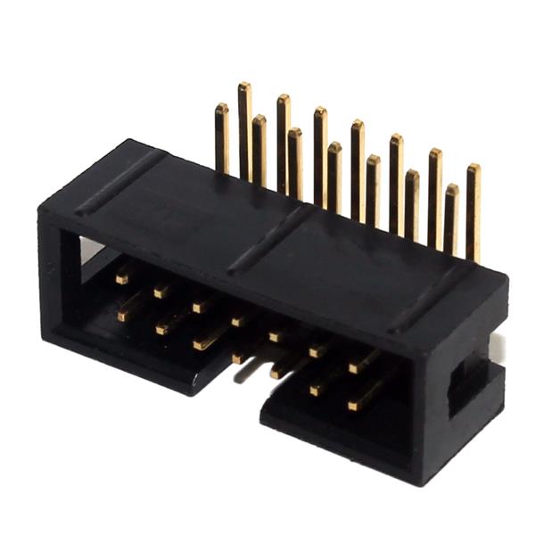 Conector IDC Macho 14 Vias 90° IDH14LPR3TR 1602 1602