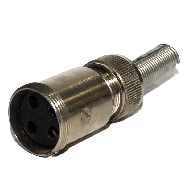 Conector Fêmea 4Vias para Cabo Whinner WC-4PC 4540 4540