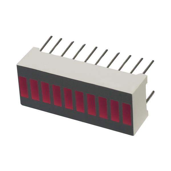 Barra de Leds Ânodo Vermelho 10 Segmentos R-10-5R 2274 2274