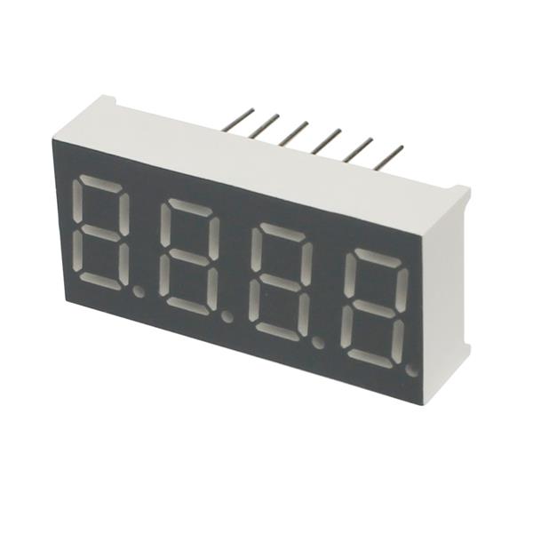 Display Led Quadruplo Cátodo Vermelho FYQ-3641AS-21 2278 2278