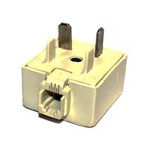 Pino para Telefone Corta-Xereta + Tomada com 1 Adaptador para RJ-11 CX-20 21017 21017 