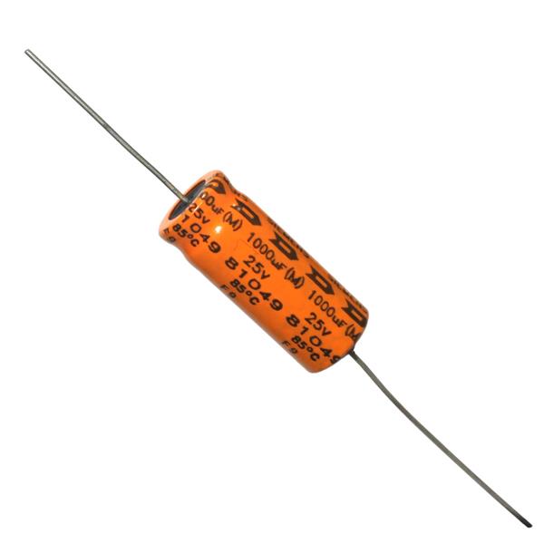 Capacitor Eletrolítico Axial 1000MF x 25V 622 622