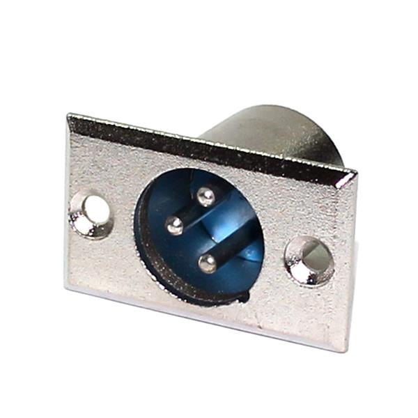 Conector Canon Macho para Painel  19731 19731