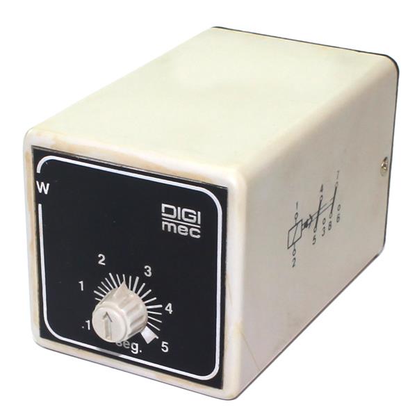 Temporizador 220V 50/60Hz Digimec WTE-11 5 segundos 201 201