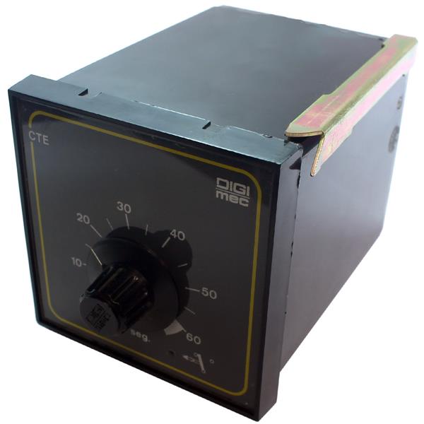Temporizador 220V 50/60Hz Digimec CTE-11 60 segundos 168 168