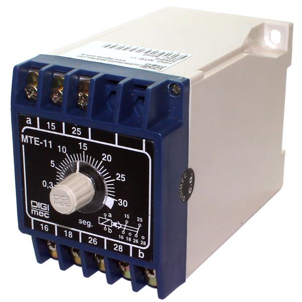 Relé de Tempo 220V Digimec MTE-11 30 segundos 170 170
