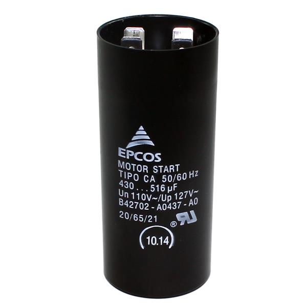 Capacitor Partida de Motor 430/516MF x 110V 15154 15154