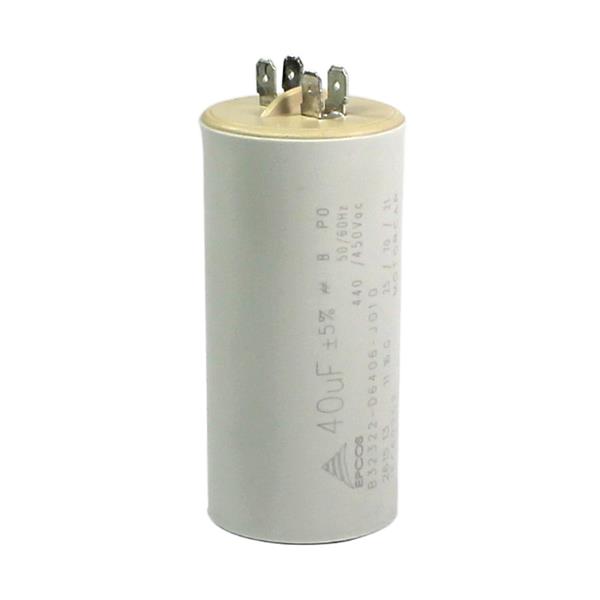 Capacitor Partida de Motor 40MF x 440/450V B32322 15156 15156