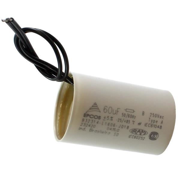 Capacitor Partida de Motor 60MF x 250V 15158 15158