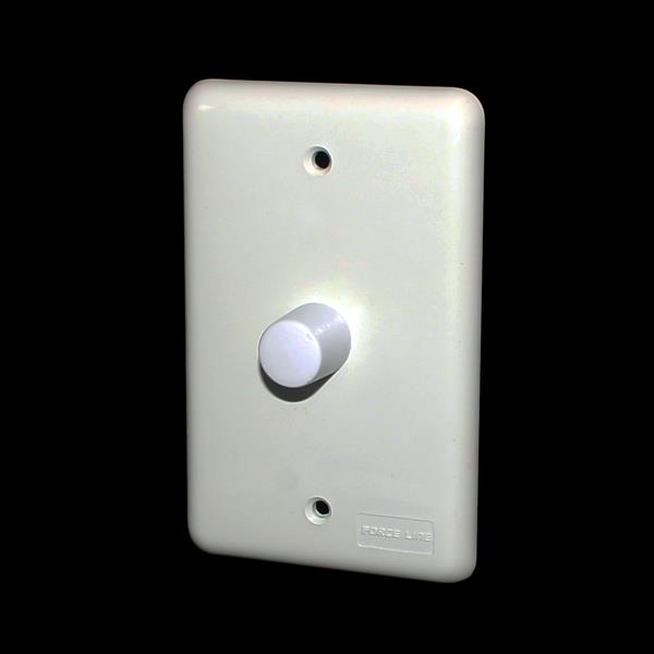 Dimmer Rotativo Bivolt com Espelho 4x2 Branco Force Line 3227 19421 19421