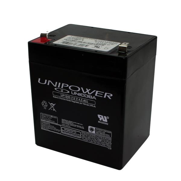 Bateria Chumbo-Ácida 12V 4,5A UP-1245 8907 8907