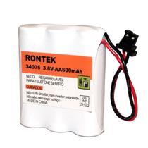 Bateria Recarregável Ni-Cd 3XAA 3,6V 600mAh 8786 8786