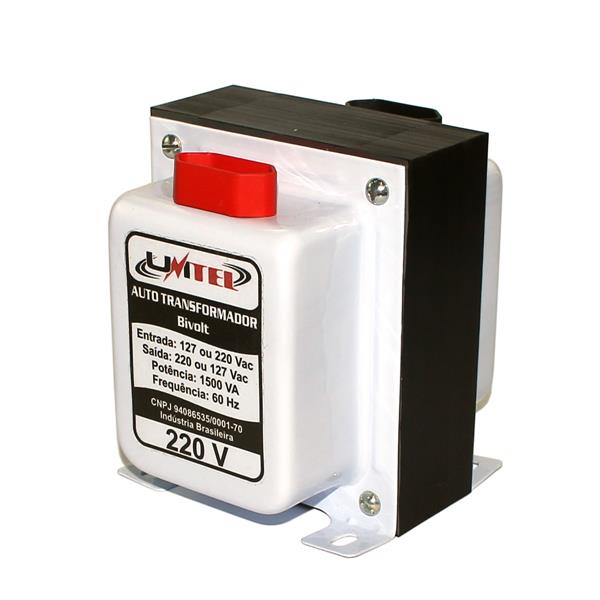 Auto Transformador Bivolt 1500VA Unitel AT 1500  13739 13739