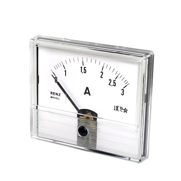 Amperímetro Analógico Renz FM-86 0/3A 13816 13816