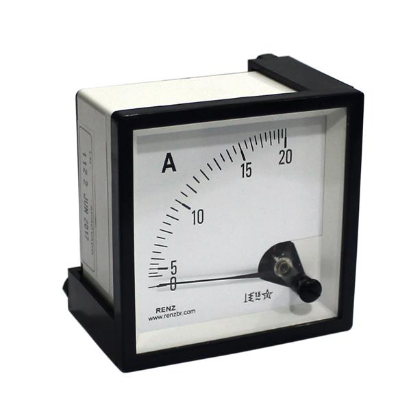 Amperímetro Analógico Renz FM-72 0/20A 13782 13782