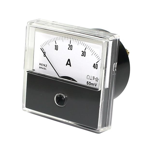 Amperímetro Analógico Renz BM-65 0/40A/60mV 13799 13799