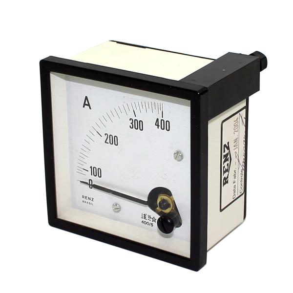 Amperímetro Analógico Renz FM-72 0/400A/5A 13895 13895