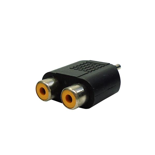Adaptador Plug P2 Stereo X 2 Jack RCA 19717 19717