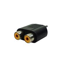 Adaptador Plug P2 Stereo X 2 Jack RCA 19717 19717