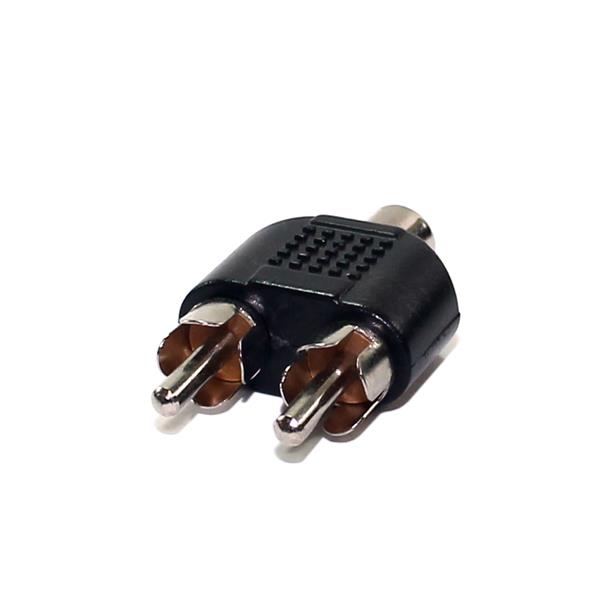 Adaptador 2 Plugs RCA X Jack RCA 19658 19658