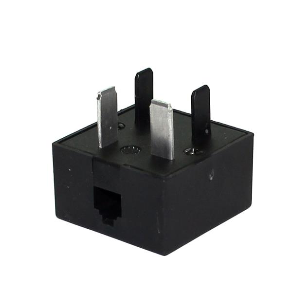 Pino para Telefone + Tomada com 1 Adaptador para RJ-11 3898 3898