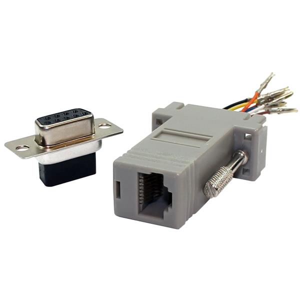 Adaptador Fêmea RJ45 X DB09 Fêmea  1638 1638