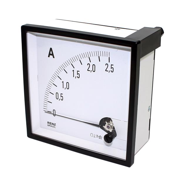 Amperímetro Analógico Renz BM-96 0/2,5A 13876 13876