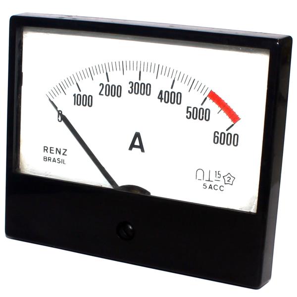Amperímetro Analógico Renz BM-116 0/6000A/5ACC 13879 13879