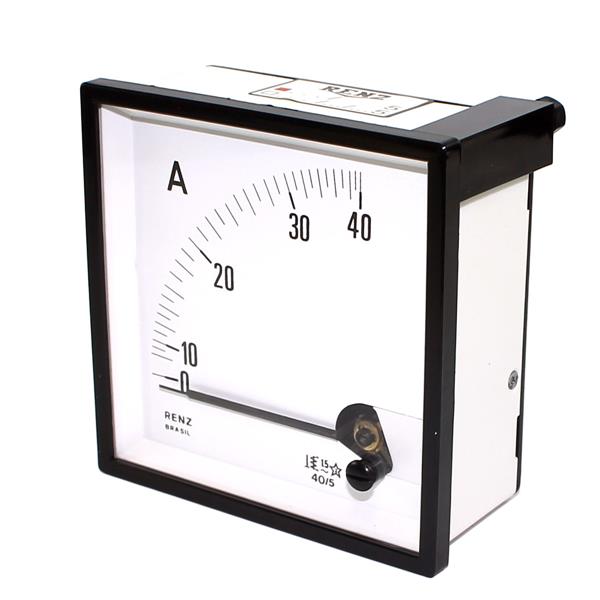 Amperímetro Analógico Renz FM-96 0/40A/5A 14089 14089