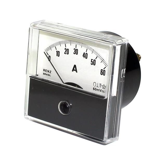 Amperímetro Analógico Renz BM-65 0/60A/60mV 14018 14018