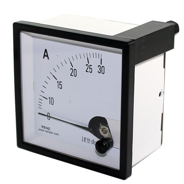Amperímetro Analógico Renz FM-72 0/30A 14070 14070